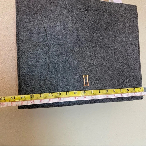 Kit and Ace Grey Large Felt Shopping Tote Bag - Picture 10 of 10